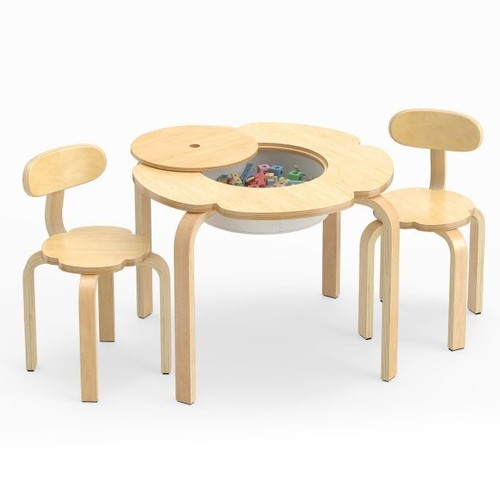 Cute flower shaped kids table - cute, flower-shaped