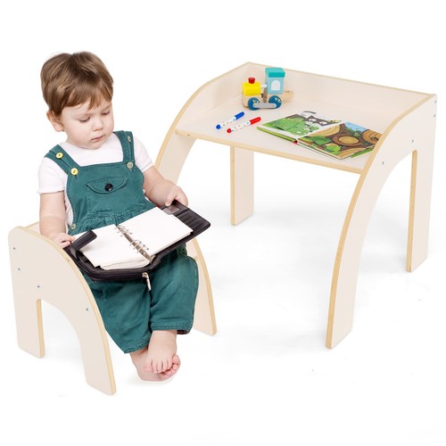 Wooded toddler table and - toddler, chair