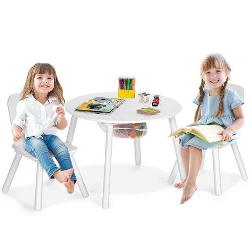 Kids wooden table and chair - kids,