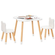 HOMCOM 3-Piece Kids Table and