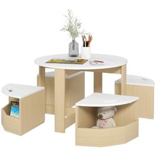 AIYAPLAY Five-Piece Kids Table