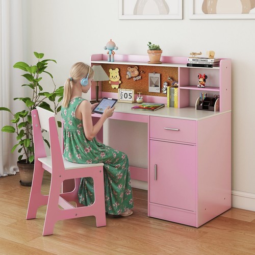 Kids study desk and chair - kids,