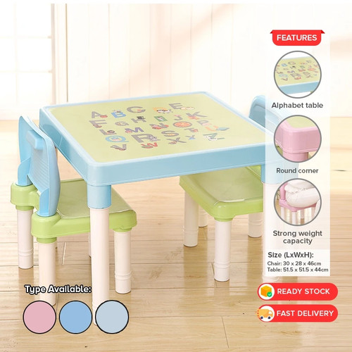 Children table and chair set - table,