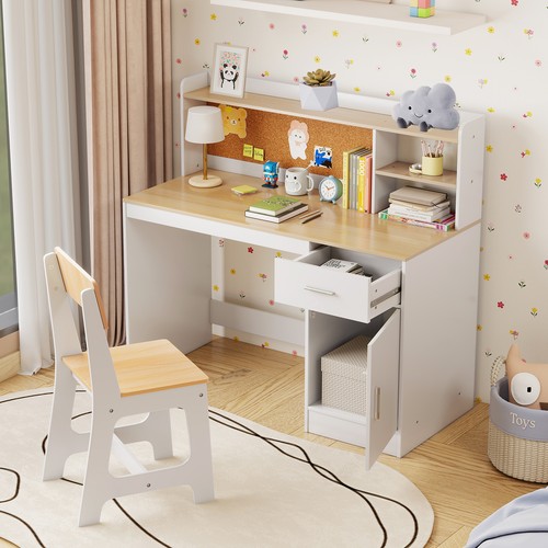 Kids study desk - kids, chair